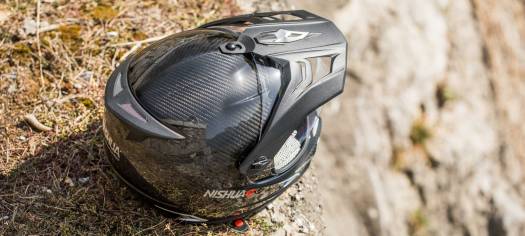 Motorradhelm Nishua Enduro Carbon – Helmschild