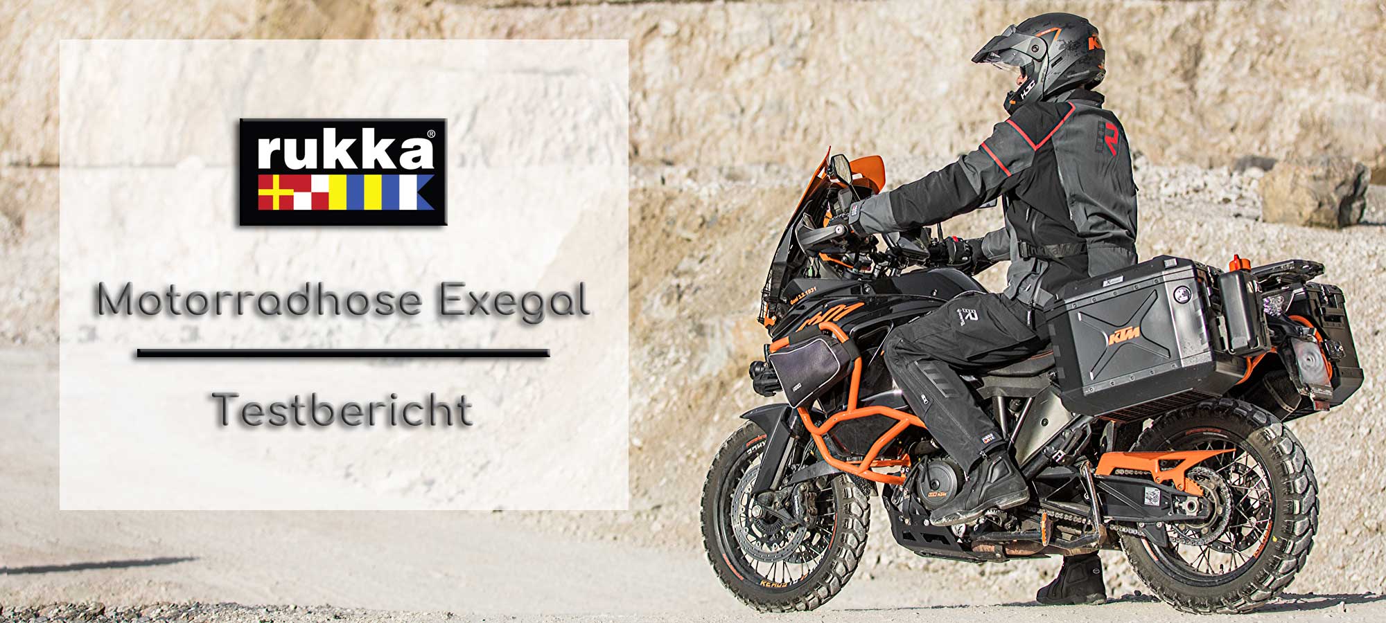 Motorradhose Rukka Exegal – Testbericht – Motorrad und Touren